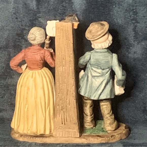 Vintage figurine by Bruno Merli features a humorous scene signed - Picture 4 of 6